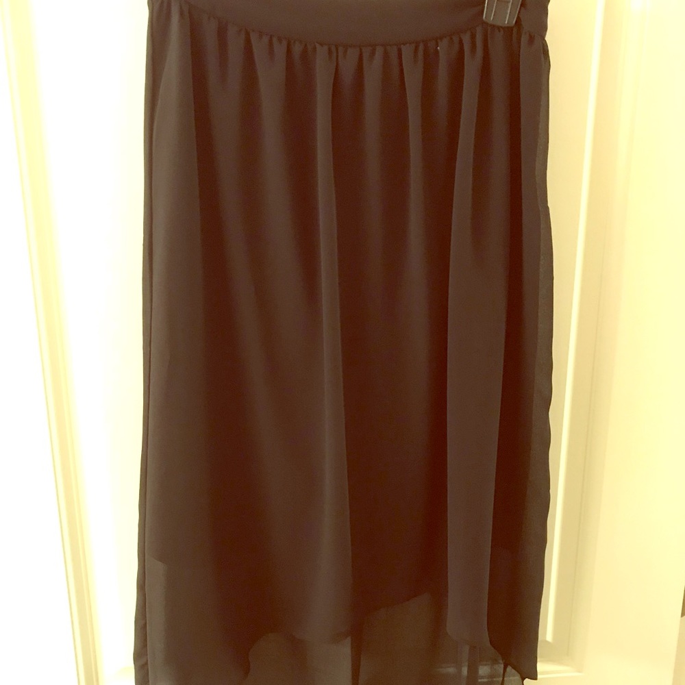 High low skirt